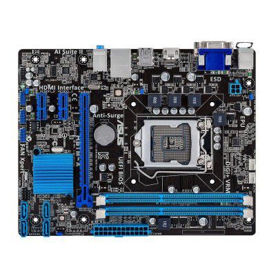 Placa Mãe Asus Intel H61M-A (Intel 1155/ SVR/ DDR3/ DVI/ HDMI)